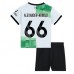 Günstige Liverpool Alexander-Arnold #66 Babykleidung Auswärts Fussballtrikot Kinder 2023-24 Kurzarm (+ kurze hosen)